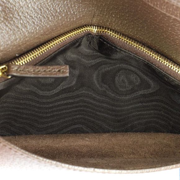 Gucci Chain Wallet Printed GG Coated Canvas Print, Multicolor - Picture 5 of 6